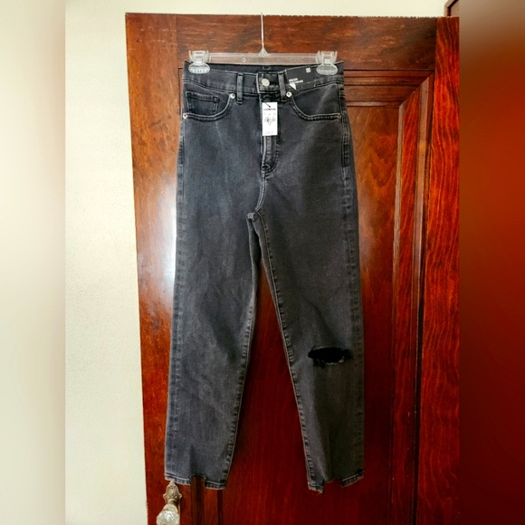 Express Mom Jean Super High Rise - Picture 1 of 5